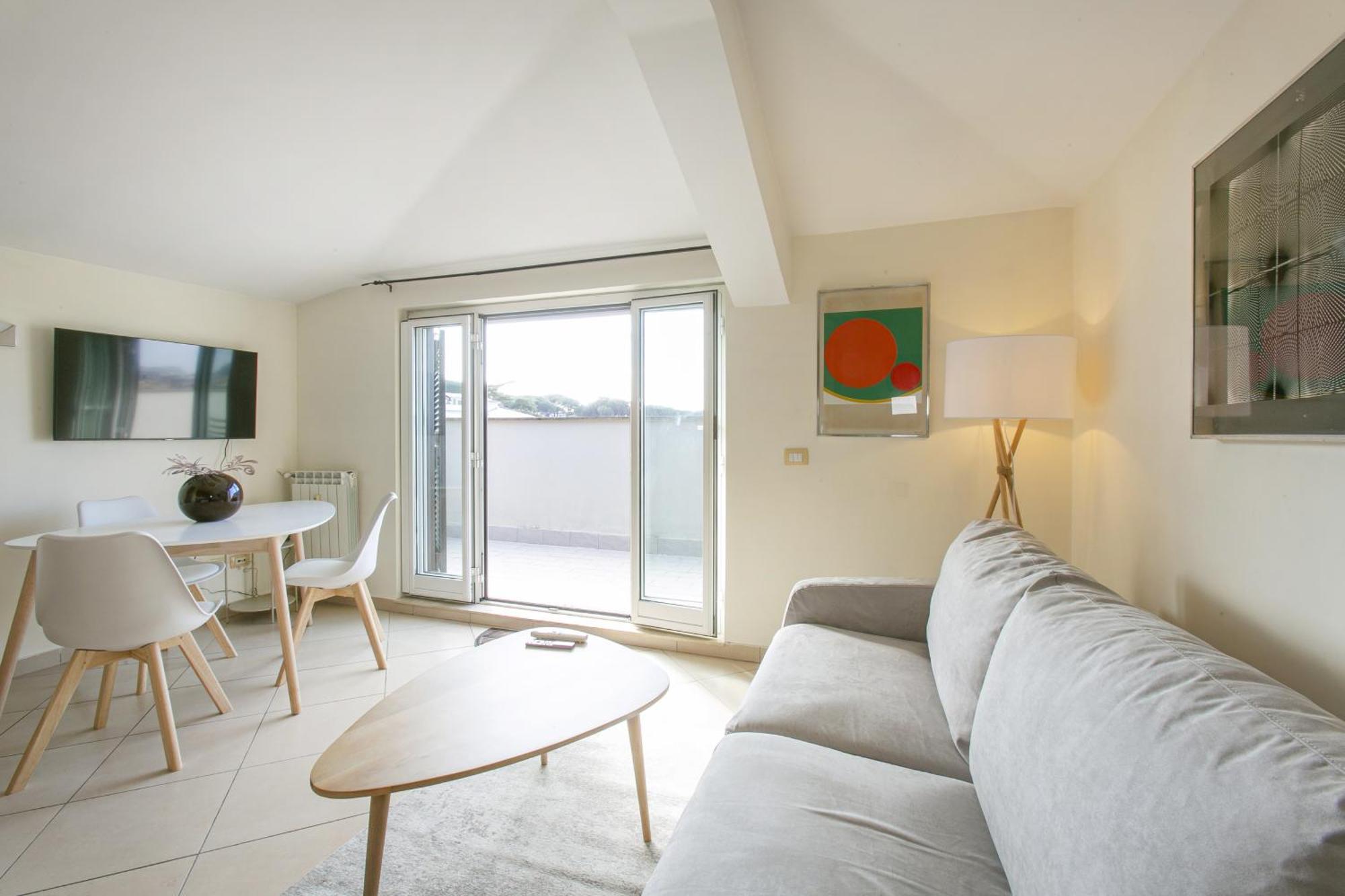 Apartment Terrazza San Pietro Vicino Metro A *