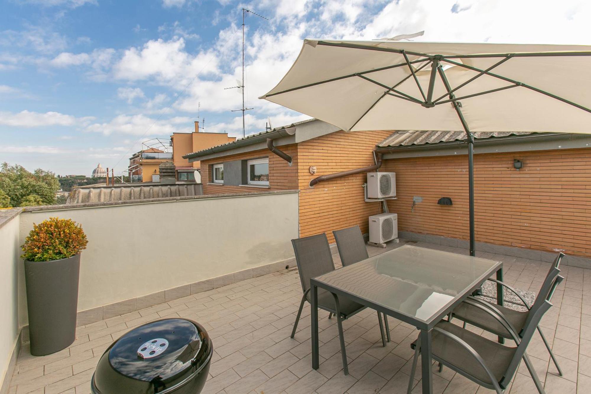 Terrazza San Pietro Vicino Metro A Rom